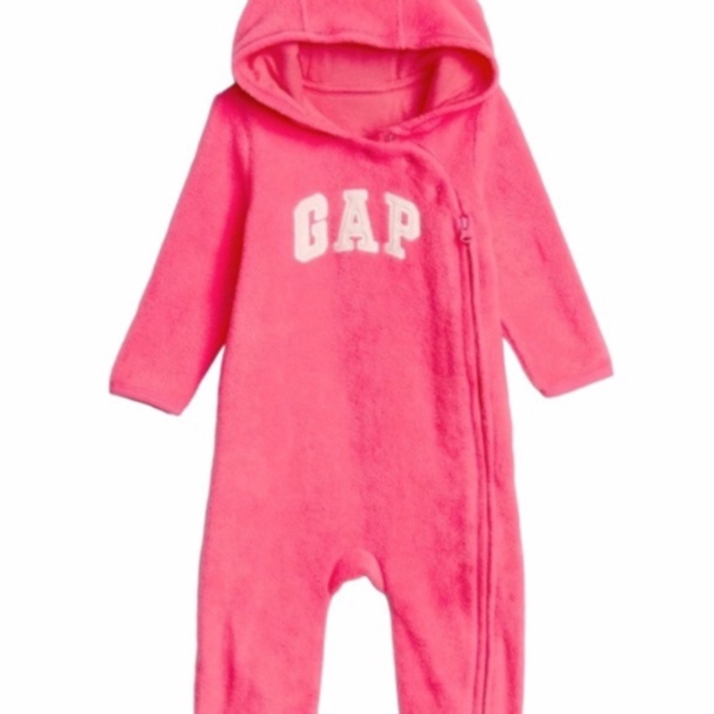 GAP | Logo Hoodie One Piece | Sizes 3-6m & 6-12m